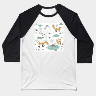 Foxes Baseball T-Shirt